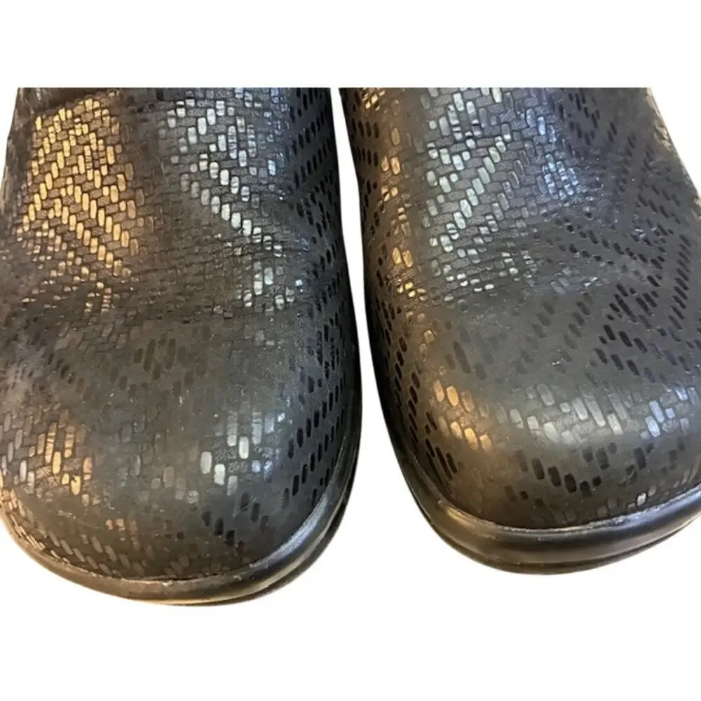 Alegria Kel-530 Keli Dazzler Slip On Comfort Shoes Black Women Sz 36 US 6